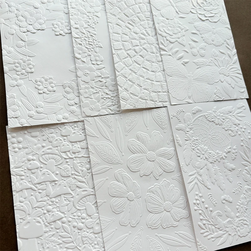 2024 New 3d Embossed Relief Folder - Invitation Lace And Matching Mold For Diy Art And Crafts Clipbook Embossed Paper Card Produ