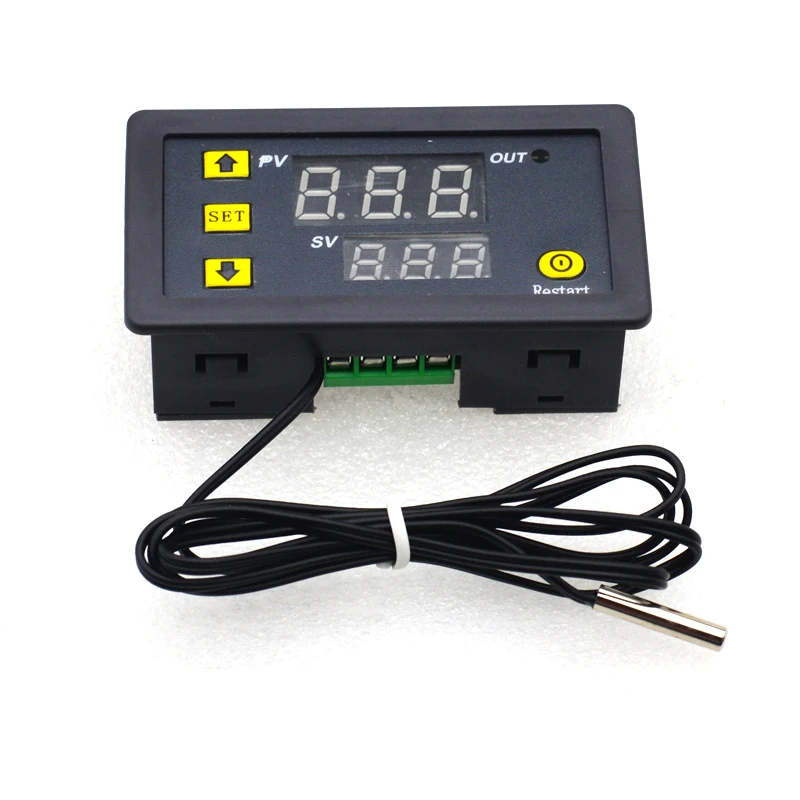 

110V 220V 12V 24V High Precision Thermostat Wholesale Digital Display Thermostat Module Temperature Switch W3230