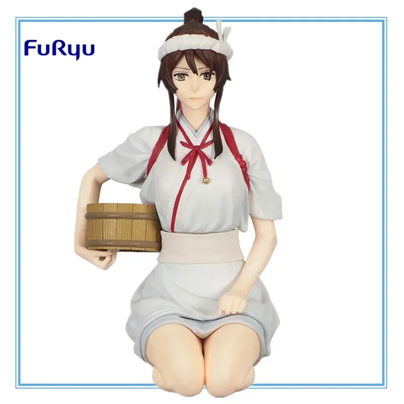 Original Genuine FuRyu Hells Paradise 10cm Sagiri Yamada Asaemon Noodle Stopper Figure Collection Figurine Toys Model  Gift