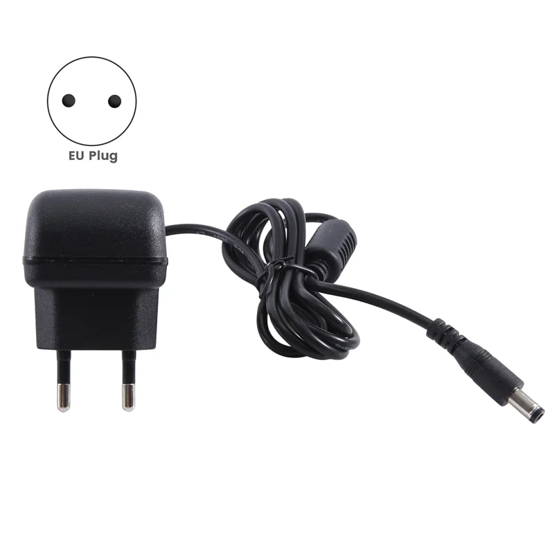 

AC22-Guitar Effect Pedal Power Supply Adapter 9V Tip Negative 5 Way Daisy Chain Cables For Guitar Effect Pedal,EU Plug Easy Inst