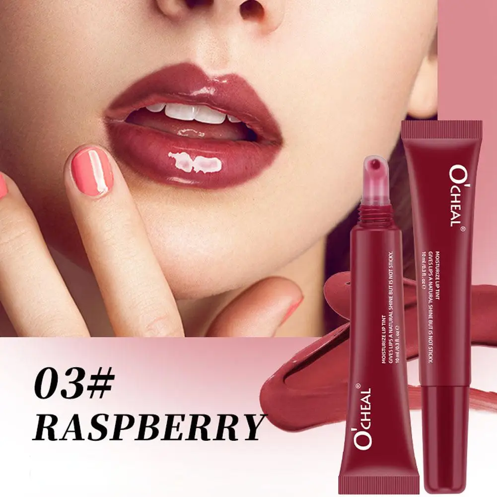 ใหม่ลิปบาล์มเคสโทรศัพท์ลิปกลอส Long-Lasting Moisturizing Liquid ลิปสติก Toast ESPRESSO Raspberry Jelly โปร่งใส Lip Glaze