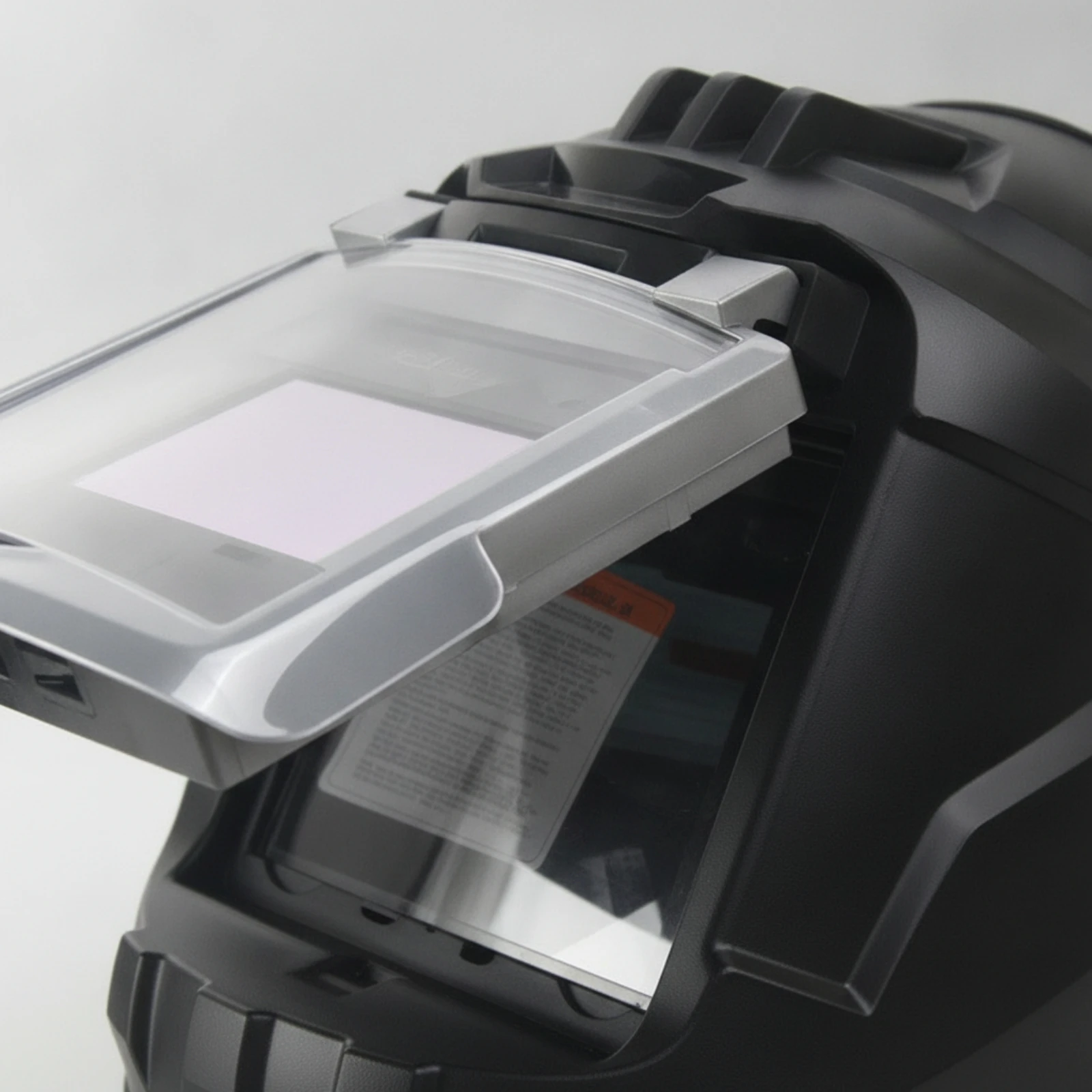 Metal-Joining Helmet with Flip-up Lens Full-Face Auto-Darkening Metal-Joining Helmet Safeguarding Gear Heat-Resistant