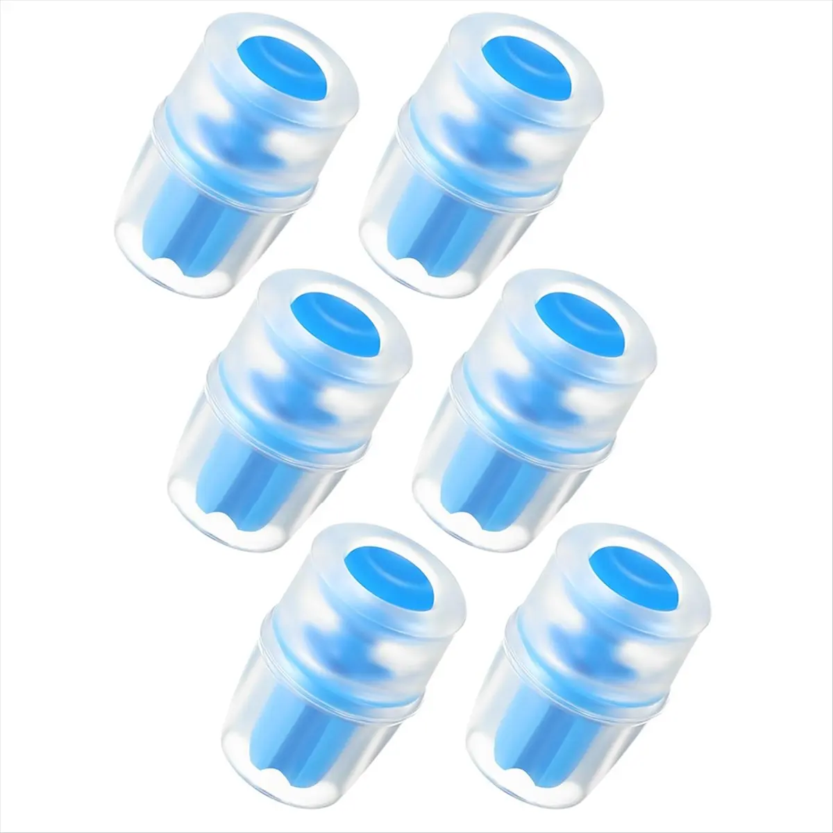 A56K 6pcs Replacement Bite Valve Sheath for ,Water Bladder Bite Valve Replacement Hydration Silicone Nozzle Accessory,A