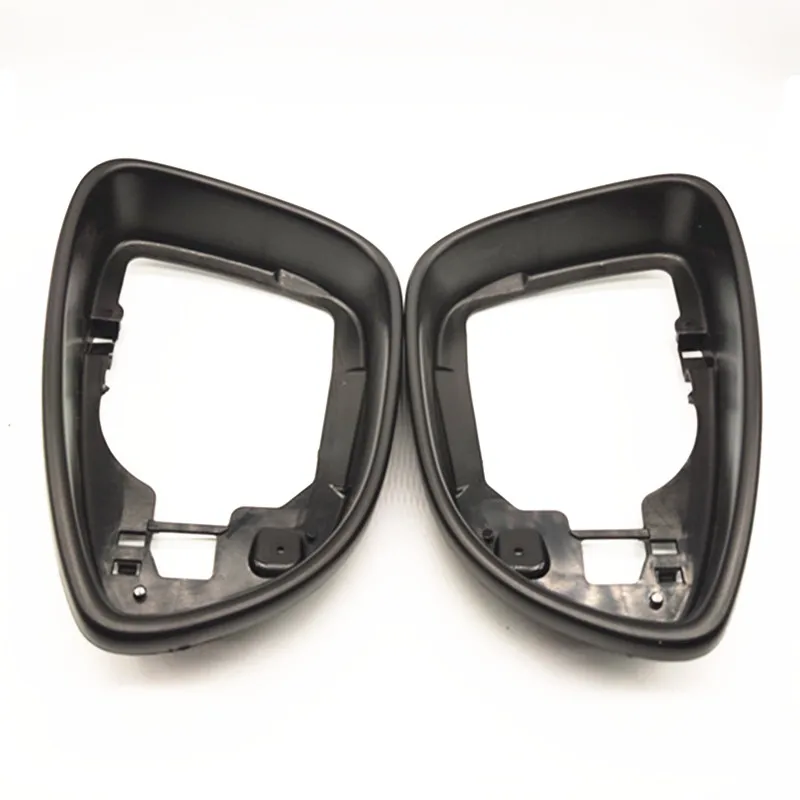 Car Glossy Side Mirror Housing Frame Rear View Mirror Holder Trim For VW Jetta 6 MK6 Passat B7 CC Beetle Scirocco Accessories