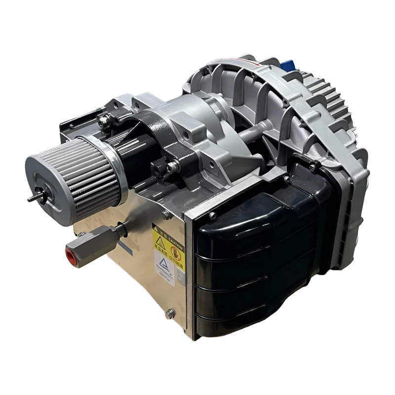 YiBang 3.7KW 5HP 400L/min 3000rpm 8bar 380V/50Hz Oil-Free Scroll Compressor Airend Direct-drive Permanent Magnet Synchronous