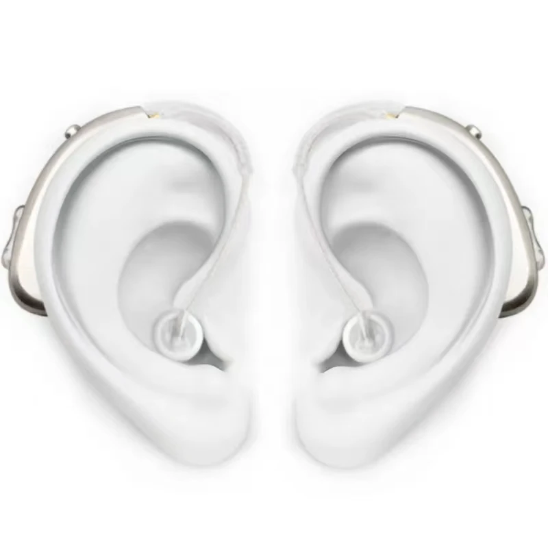 Portable Hearing Aids Noise Reduction Rechargeable Behind-The-Ear Hearing Aids Are Suitable For The Elderly With Hearing Loss