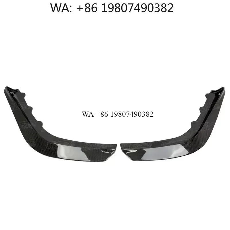 Wmwmnu for 458 Italia Spider Carbon Fiber Front Bumper Splitter Lip Body Kit 2011-2013 Jsk Style Auto Accessories