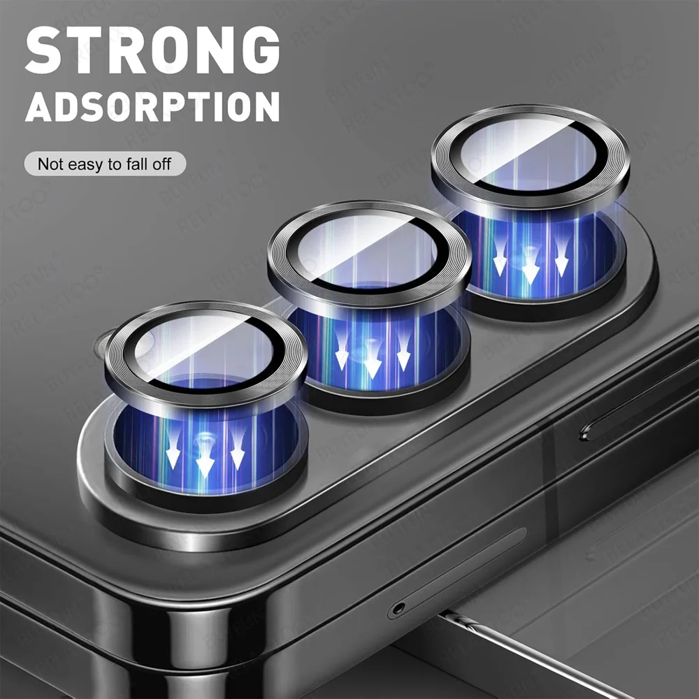 High Quality Z Fold7 Case Rear Metal Lens Screen Protector for Samsung Galaxy Z Fold 7 Phone Back Camera Film Ring Cover Glass