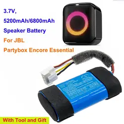 Cameron Sino 5200mAh/6800mAh Speaker Battery GSP-1S2P-F5A for JBL Partybox Encore Essential