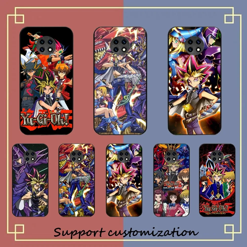 Y-Yu-Gi-Oh Anime Phone Case For Redmi 5 6 7 8 9 10 plus pro 6 7 8 9 A GO K20 K30 K40 pro plus F3 Fundas