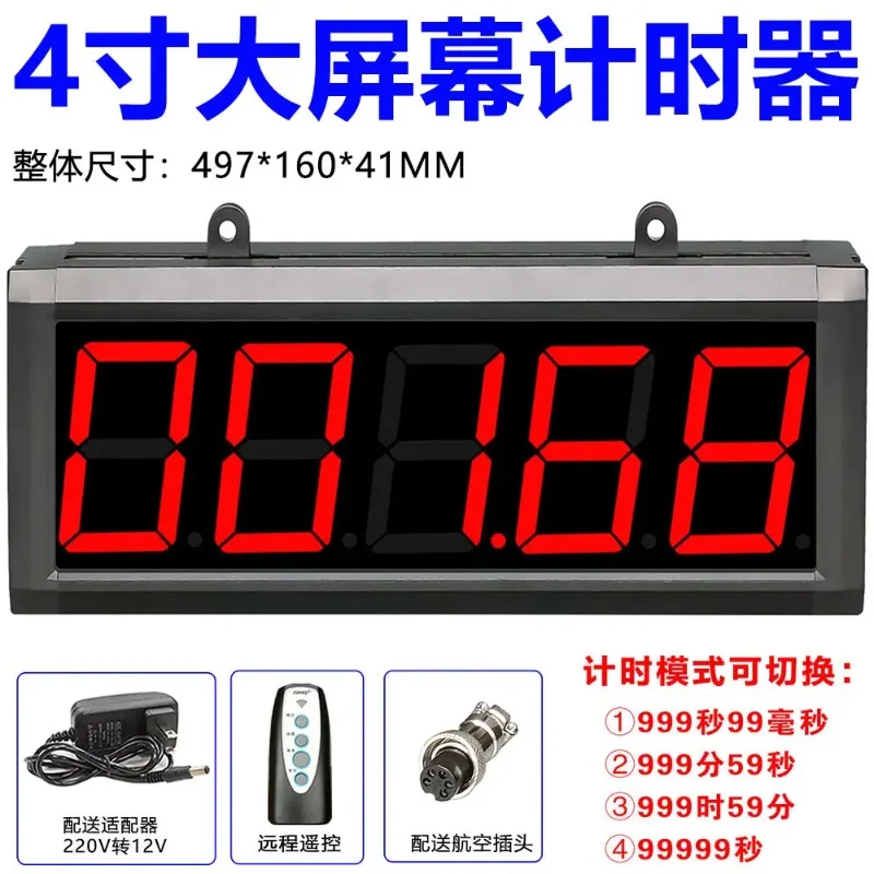 Smart Industrial Digital Timer - Programmable Cycle/Delay Relay with Cumulative Timing (12-220V