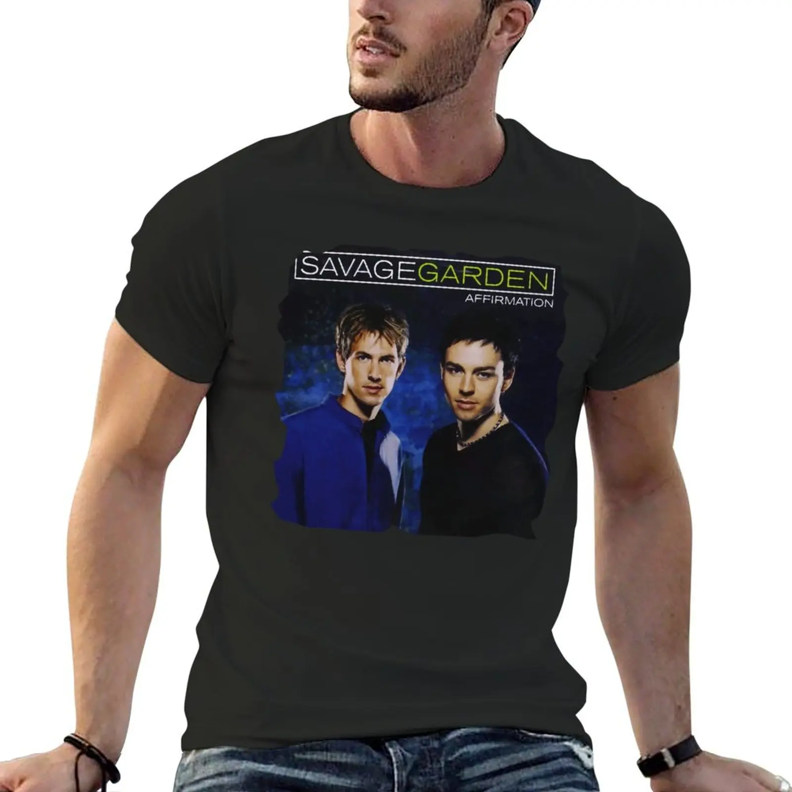 Bowersj savage garden affirmation T-Shirt cute tops essential t shirt t shirts for men pack