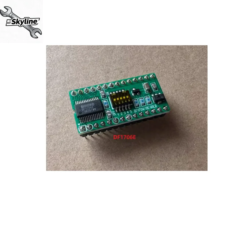 DF1704/DF1706/SM5847 Gold Audio DAC Digital Filter, 24-Bit 192kHz Interpolation Filter Board, 28-SSOP