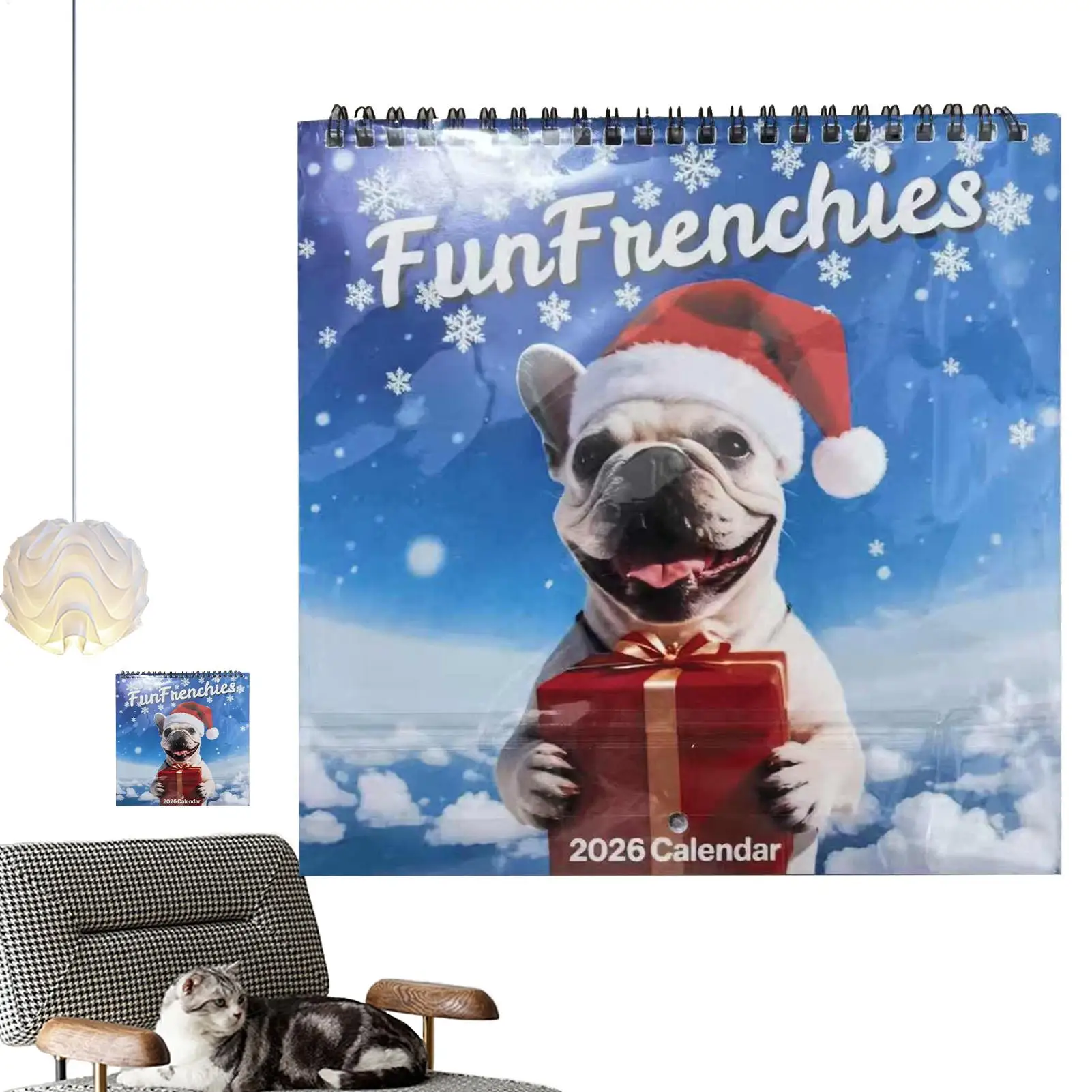 

Ежемесячный настенный календарь, Рождественский ежемесячный планировщик, настенный настольный календарь из плотной бумаги для расписания, заметок, домашний декор, крыльцо