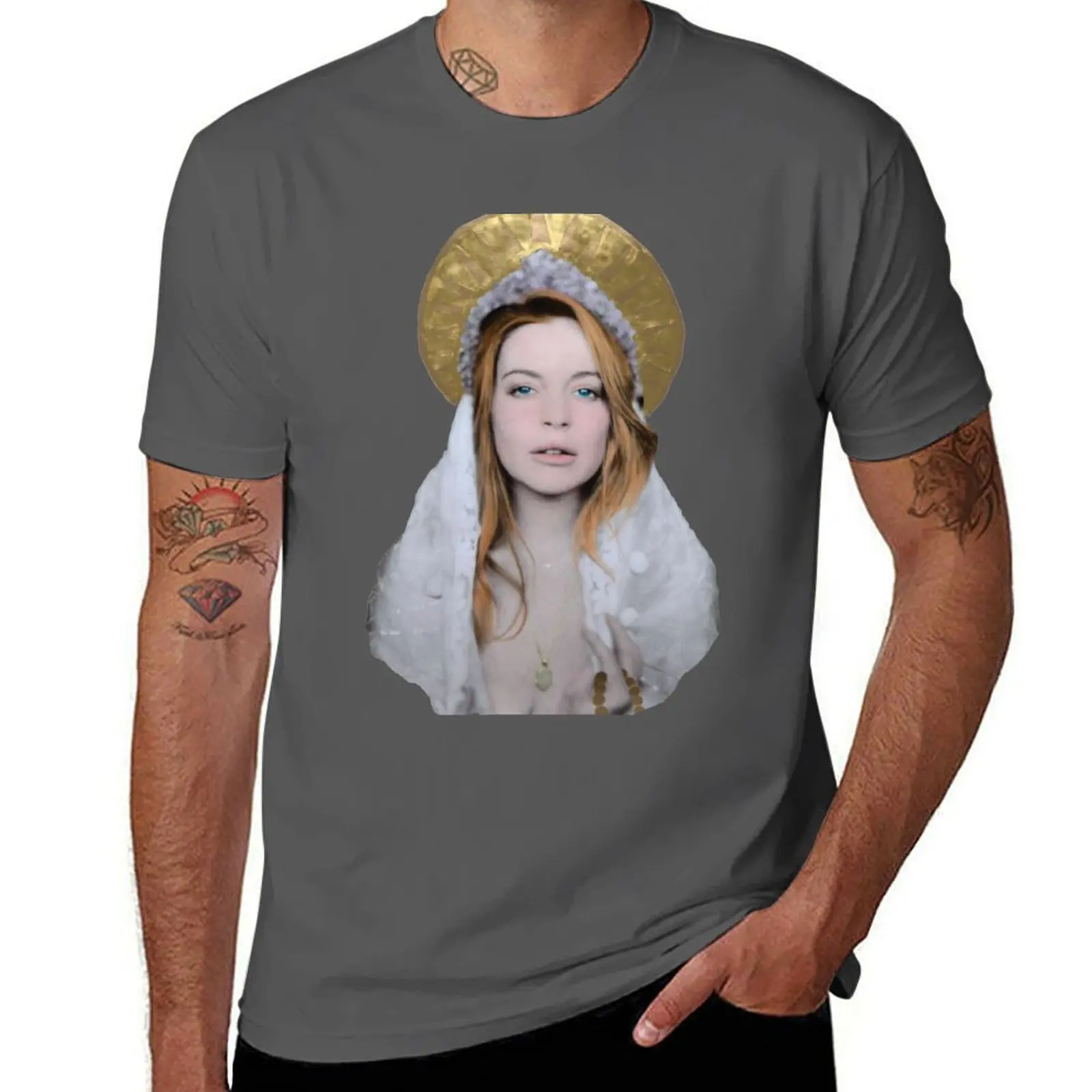 Saint Lindsay Icon T-Shirt Casual Everyday Short Sleeve T-Shirt