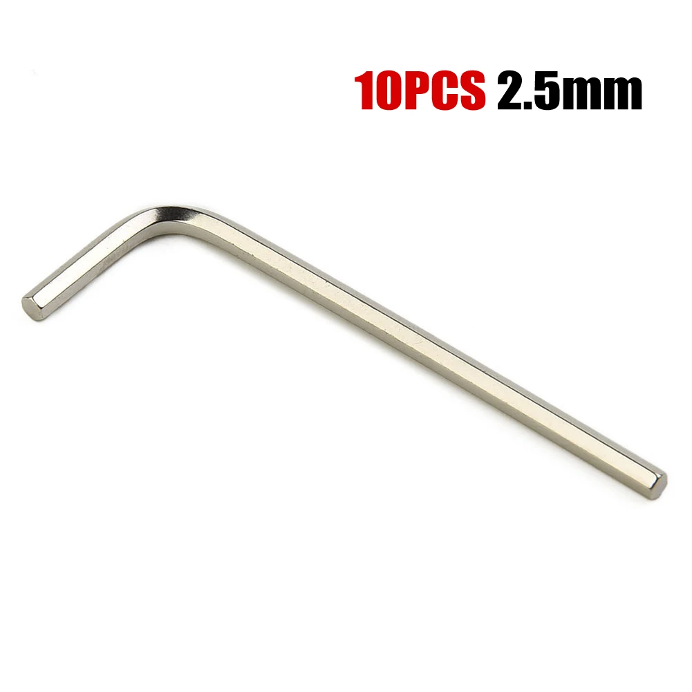 10pcs L-type Hex Wrench Hexagon Wrench Key Wrench Optional 1.5-6mm T-Socket Wrench Spanner Key Set Hand Tools