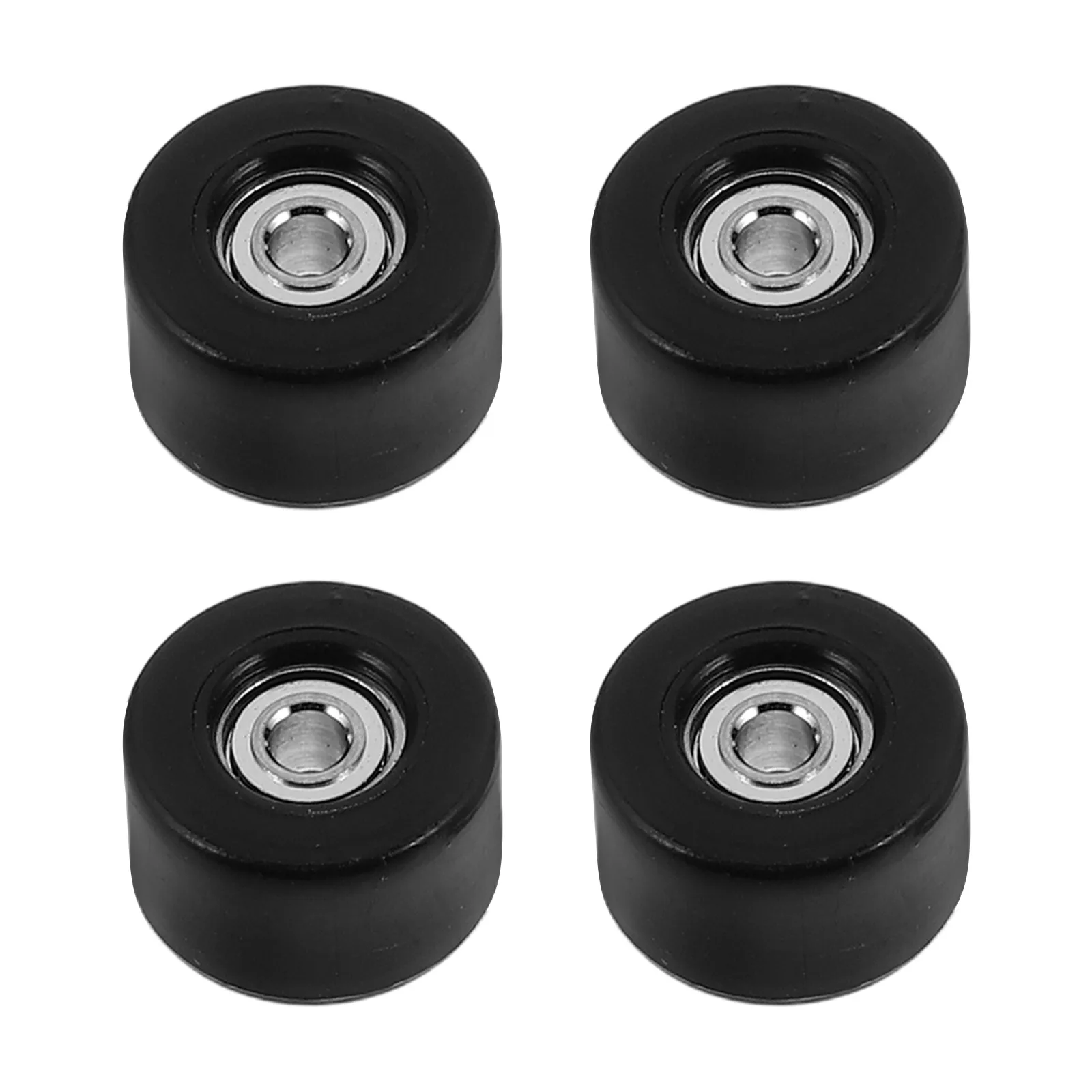 4 szt. Kółka do Finger Skateboarda, Łożyska Wysokiej Prędkości, Żywe Kolory, Wytrzymałe Kółka do Części do Skateboardingu, Łatwe w Montażu