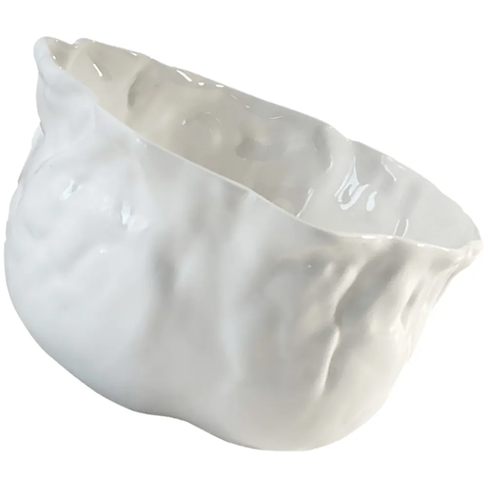 Delicate Wrinkle Texture Ceramic Teacup Multi Use for Tea Water Spirits Chinese Style Home Office Tea House Gift Teaware