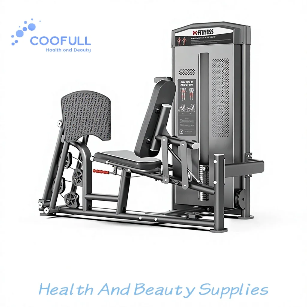Coofull F1020 Seated Leg Press Machine Compound Quad Glute Power Trainer Heavy Duty Commercial Gym Steel Equipment
