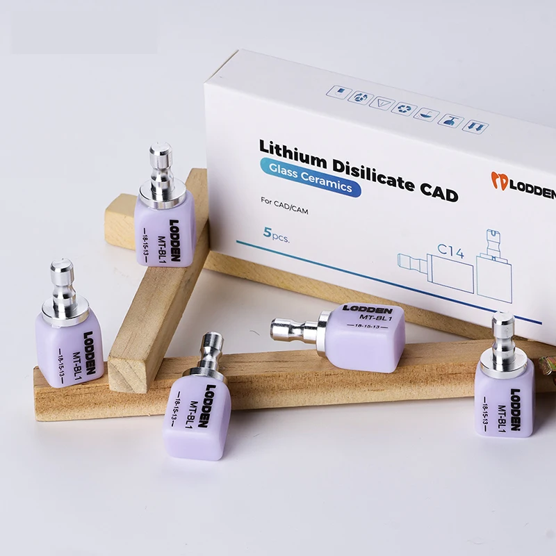 lodden-デンタルセラミックプレスインゴット-歯科用セラミックオーブン用-cad-cam-ミリング-c14-リチウムジシリケート