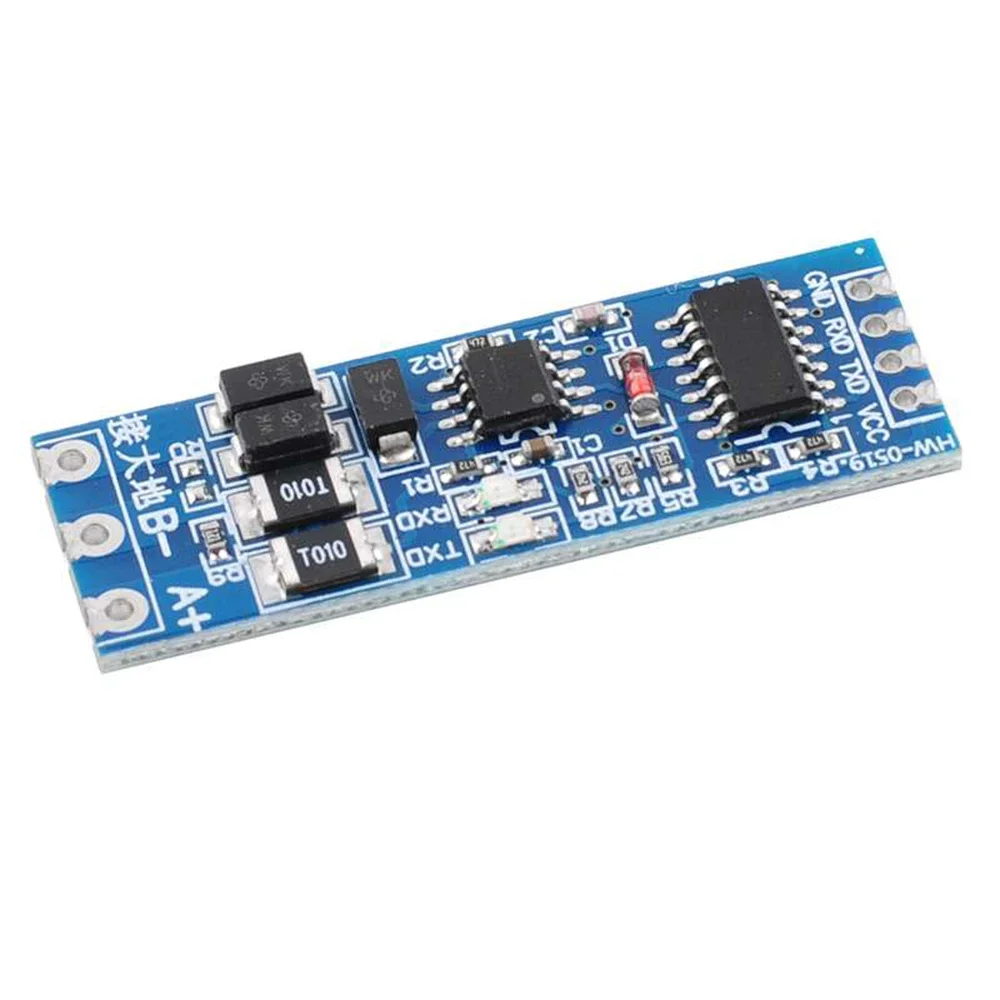 HW-519 TTL to RS485 Module Serial UART Level Converter Auto Flow Control Industrial Grade Durable Design for Microcontroller