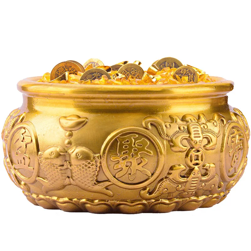 

Metal Brass Bafu Cornucopia Ornament