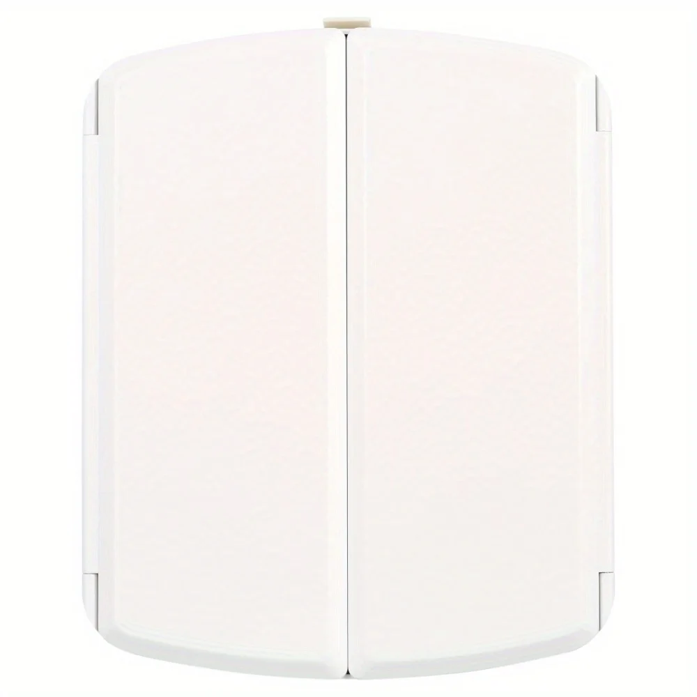 Składane dwustronne lustro kosmetyczne z podświetleniem i powiększeniem 10x. Składane lustro