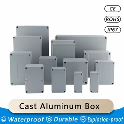IP67 Waterproof Cast Aluminum Junction Box for electronic project Outdoor Explosion-proof Industry Electrical Enclosure Case