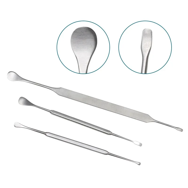 Stainless Steel Piece Spatula Ophthalmic Surgical Instrument