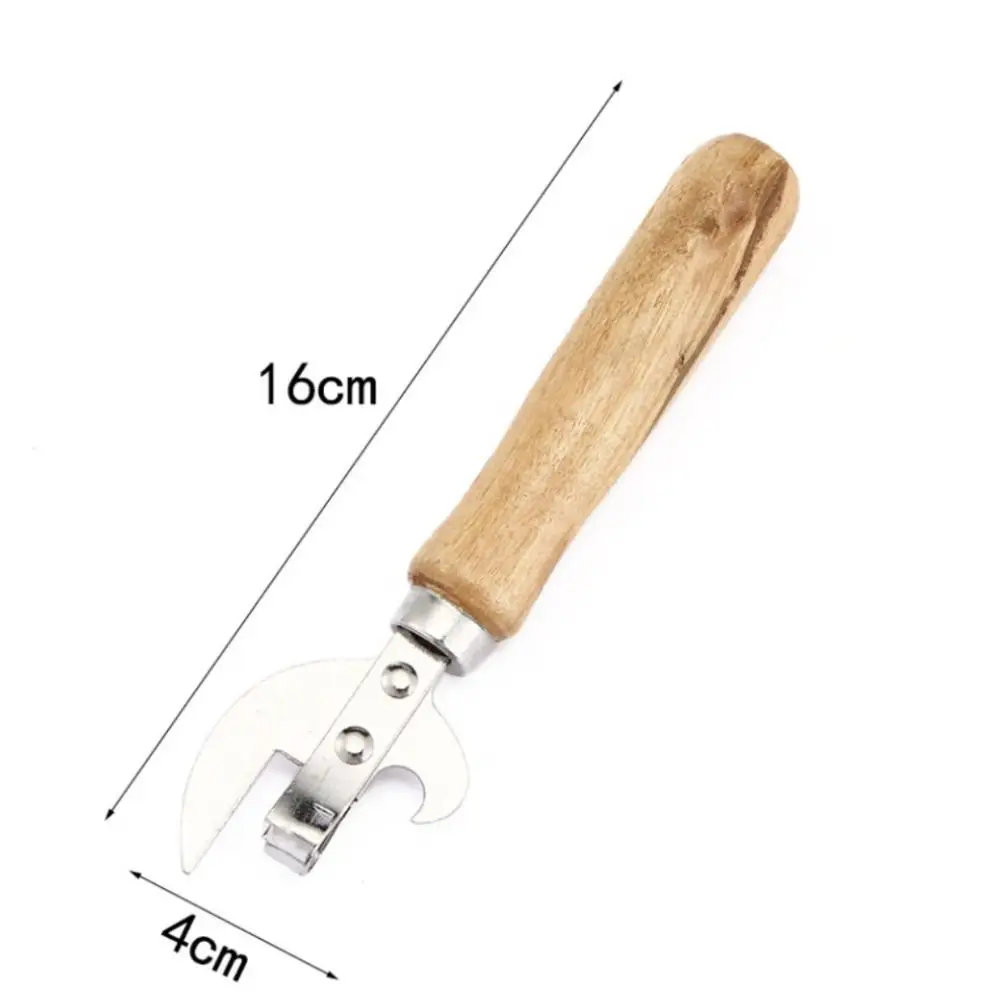 Hot Stainless Steel Stab Can Opener Old Fashion Traditional Corkscrew Safe Tin Opener for Can