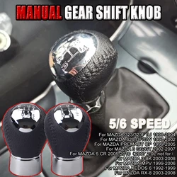 5 6 Speed MT Gear Shift Knob for Mazda 3 BK 5 CR 6 GG/GY MPV PREMACY CP 323/323F BJ 626 GF/GW XEDOS 6 RX-8