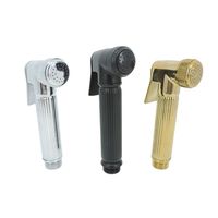 3 colors black gold Bidet Sprayer shower head Faucets Toilet Hand Spray Nozzle for Self Cleaning Shower for Bathroom
