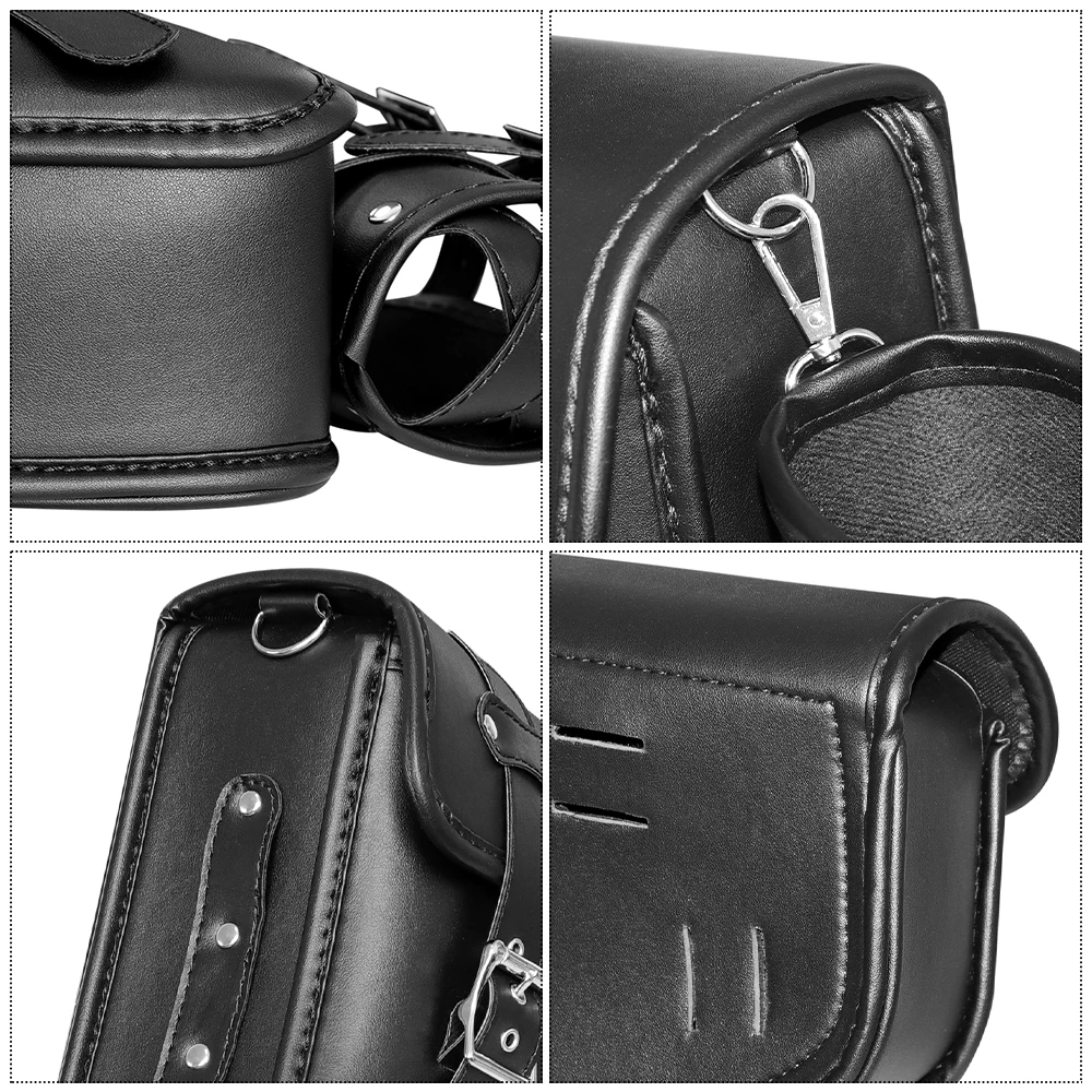 Waterproof Motorcycle Side Bag Universal Retro Rear Seat Bag Motorbike Tail Bag Electric Vehicle Hanging Bag For HONDA CM300 500
