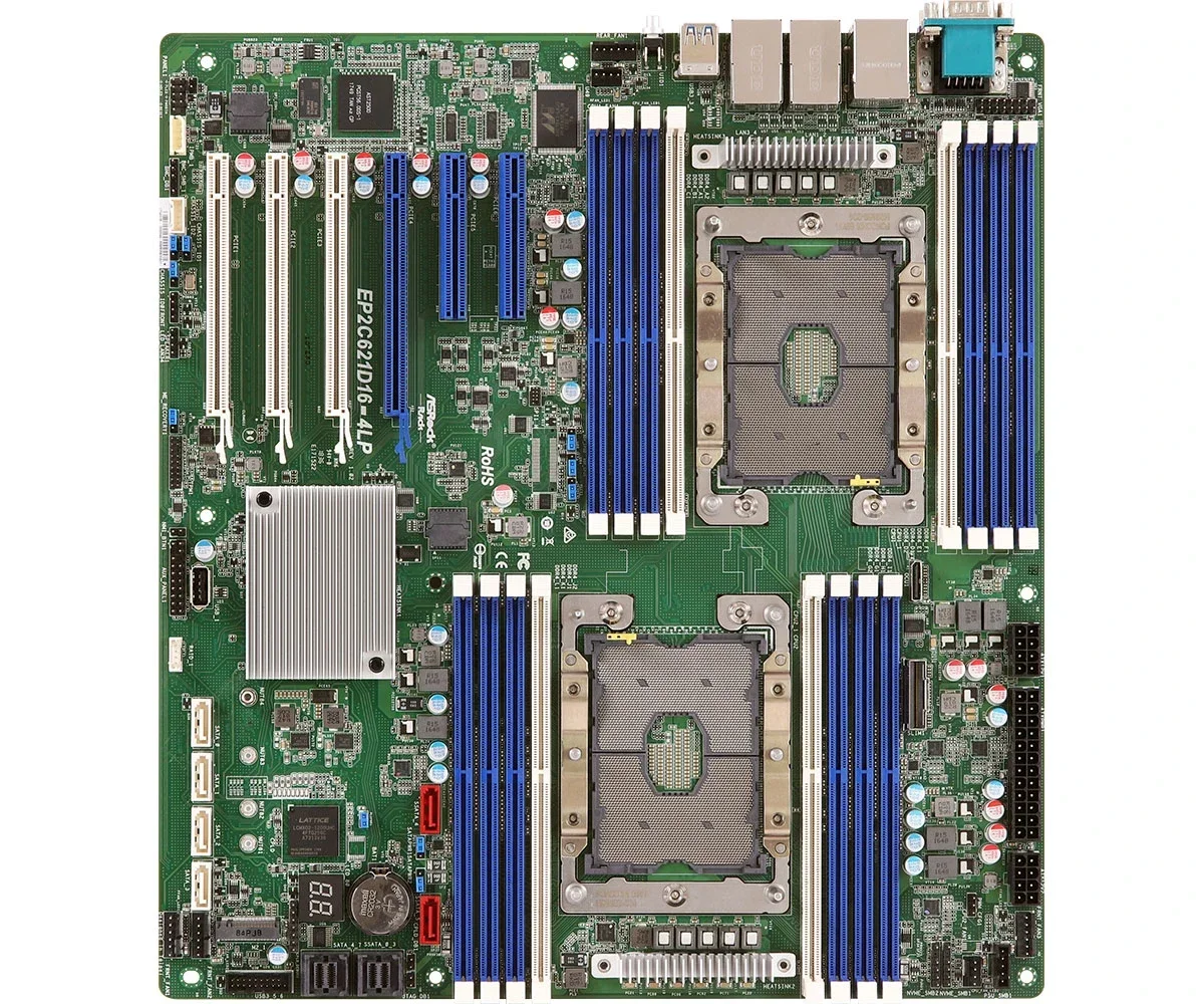 

Server Mainboard EP2C621D16-4LP Dual CPU Slot LGA 3647 Supports DDR4