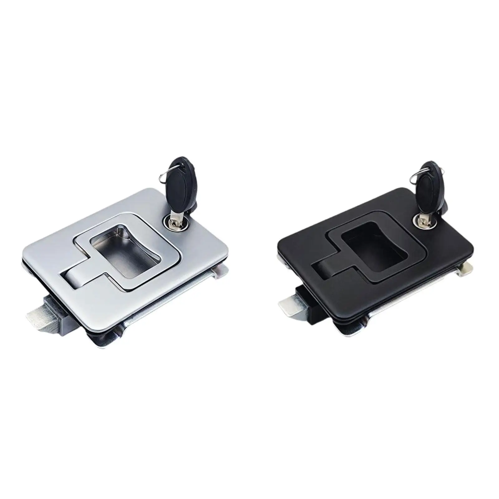 

Heavy Duty Zinc Alloy Cabin Door Lock Universal Handle Latch for RV Travel Trailer Toolbox Camper Bus