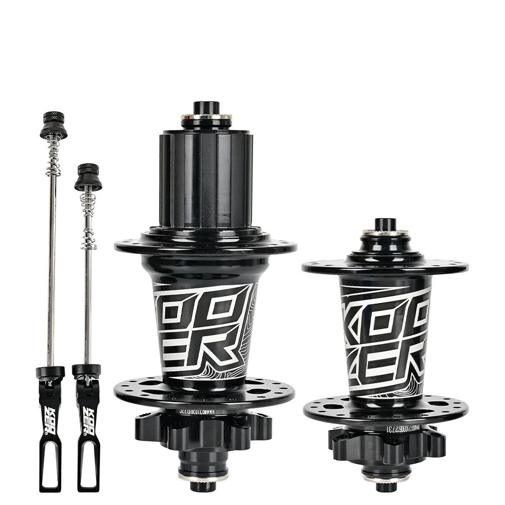 KOOZER XM490 MTB Hinterradnabe 6 Sperrklinken 72 Klicks 4 Gedichtete Lager QR 10x135 Thru 12x142 28/32/36H Scheibenbremse – Detail 11