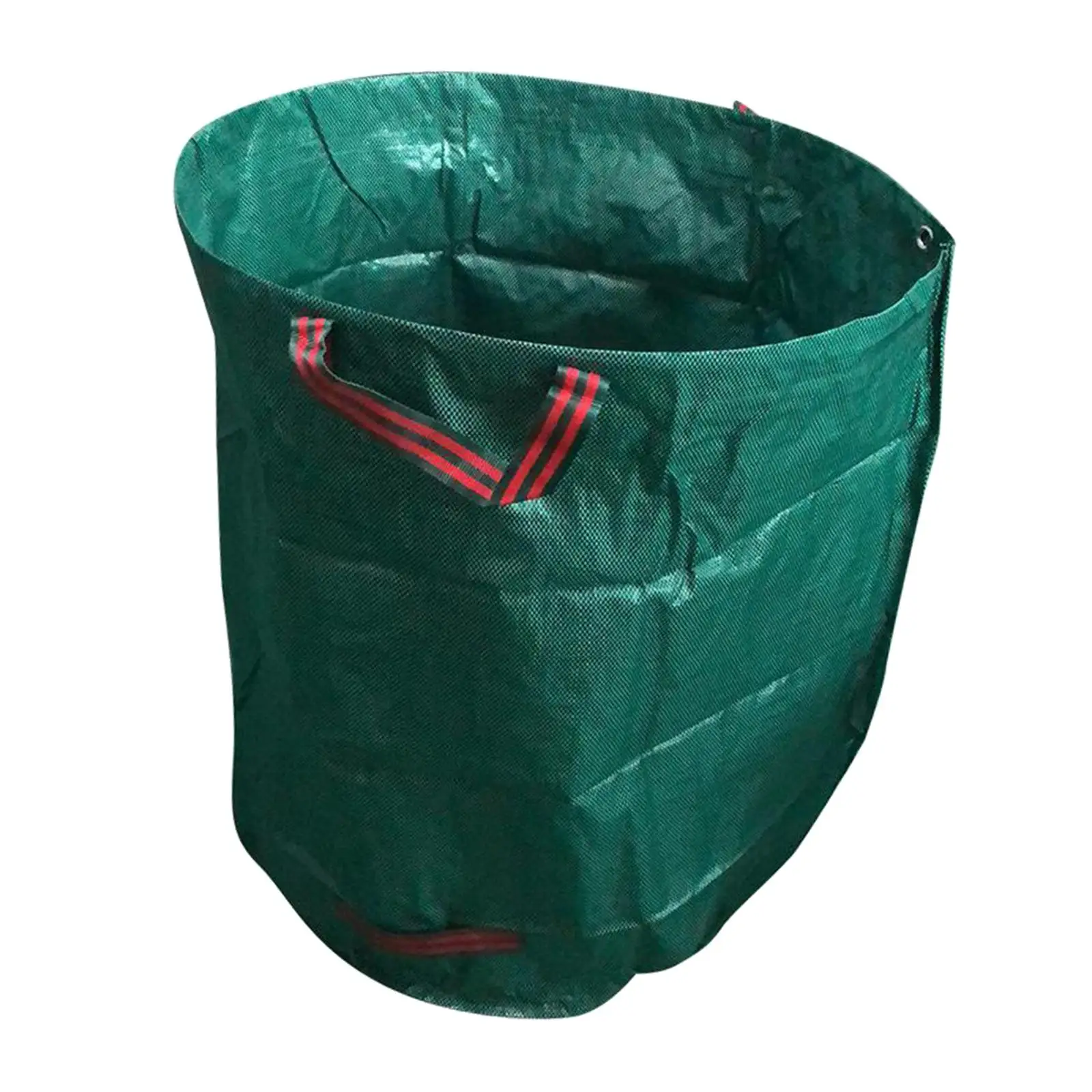 Large Garden Trash Bag PP Reusable Fallen Leaves Container Yard Waste Bin Stand Up Design for Outdoor Gardening