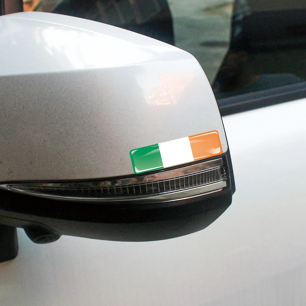 Bendera Irlandia 3D Resin Epok - Motorcycle Gear Ireland ulasan dan harga