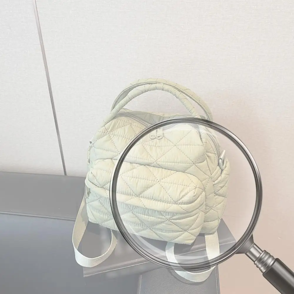 

Модная стеганая сумка через плечо, нейлоновый стеганый женский дорожный рюкзак с регулируемым ремешком, ручной кошелек через плечо для ежедневного использования