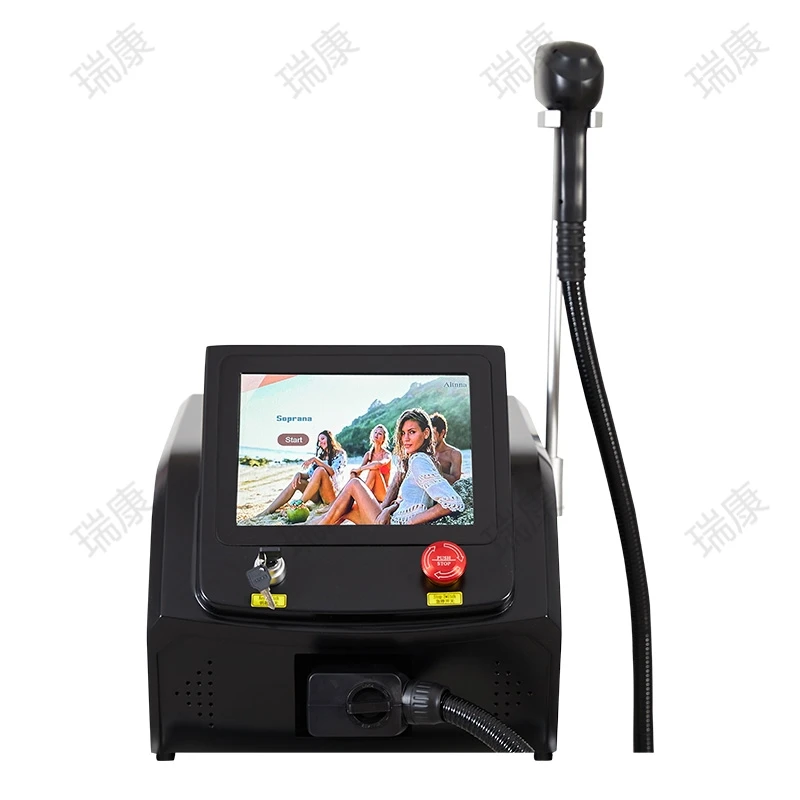 جديد إزالة الشعر الجليد البلاتين 3 الطول الموجي 808 ديود آلة إزالة الشعر بالليزر 808 إزالة آلة مزيل للاستخدام المنزلي 004