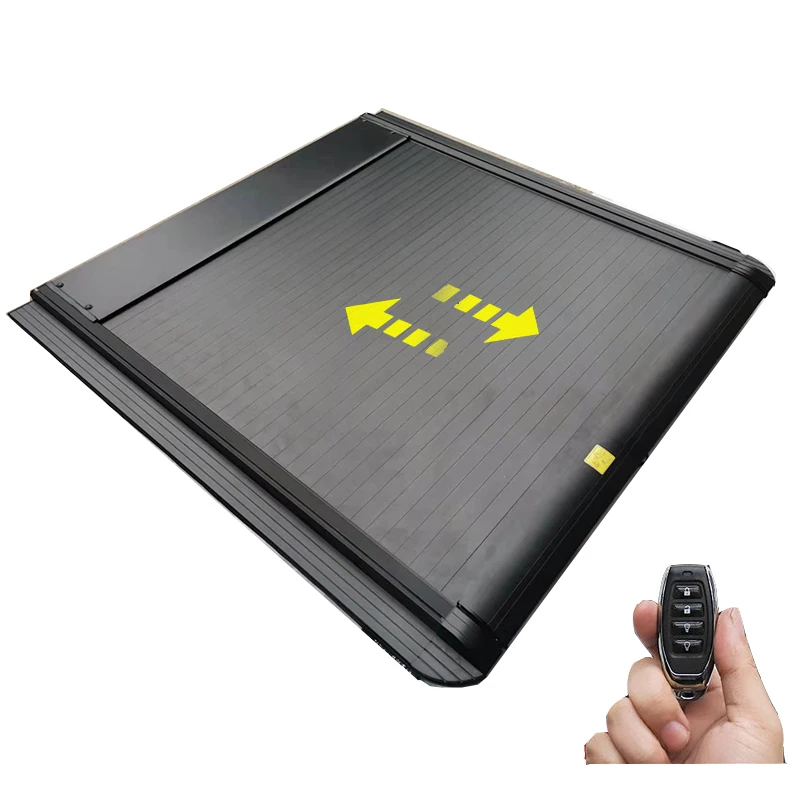 Electric Lockable Aluminum Hard Roll Up Pickup Bed Cover Waterproof Heavy Duty For Full Size Pickup