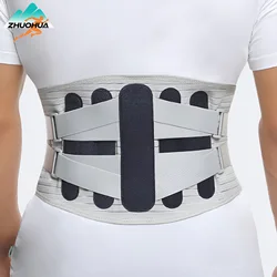 ZHUOHUA Ergonomic Design Lumbar Back Brace Belt with 3 Pads for Men&Women,Care Lower Back Damage Spine,Herniated Disc,Sciatica