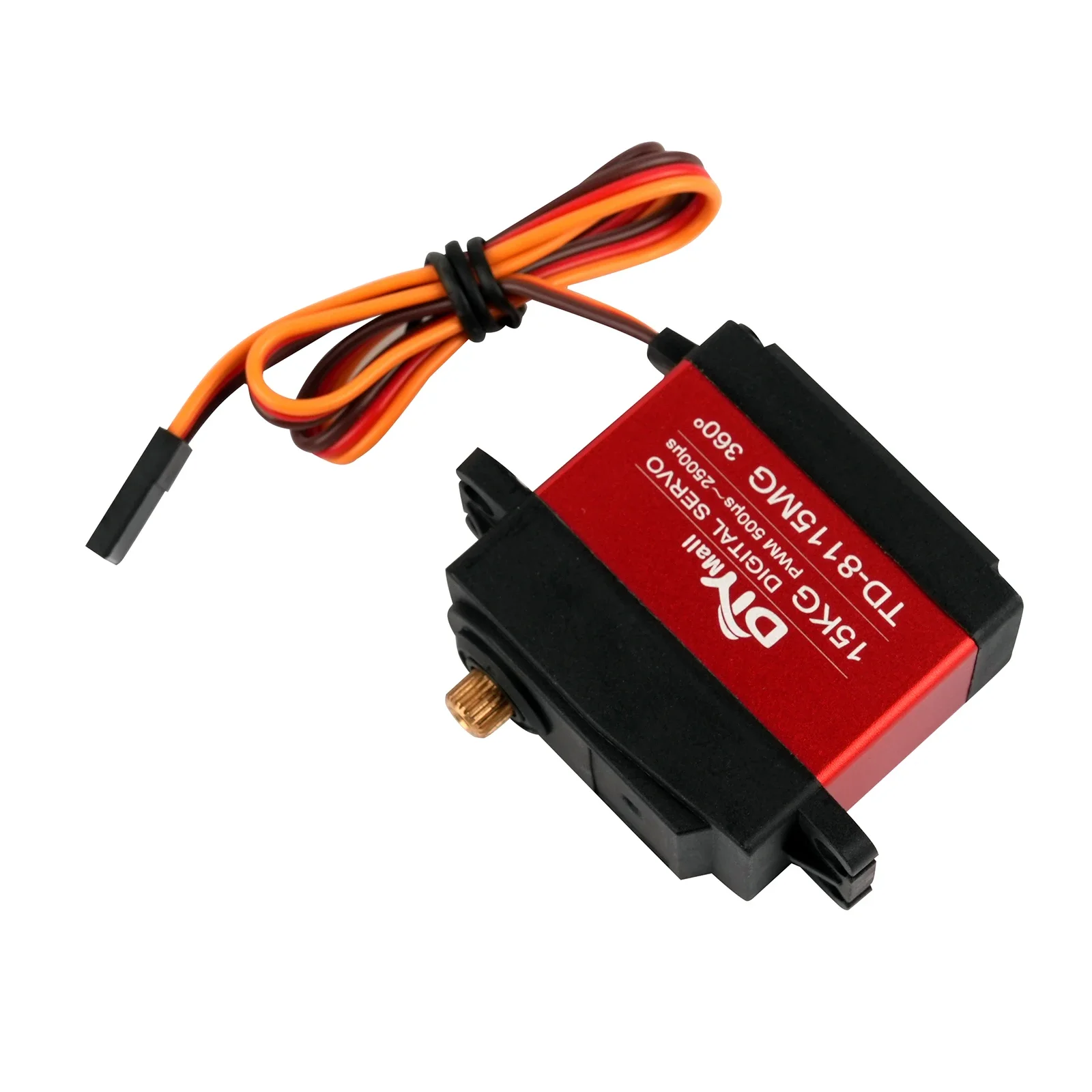 Waterdichte 15Kg TD-8115MG Robot Digitale Servo 180/270/360 ° Digitale Servomotor Metalen Versnelling Voor Rc Model Auto Vliegtuig Robotarm