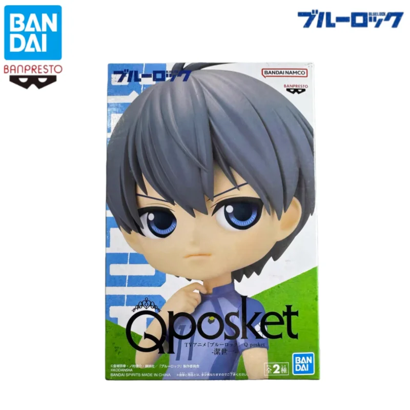 In Stock Bandai Original Banpresto BLUE LOCK QPosket Isagi Yoichi Action Figure Model Doll Brand New Boxed Anime Characters