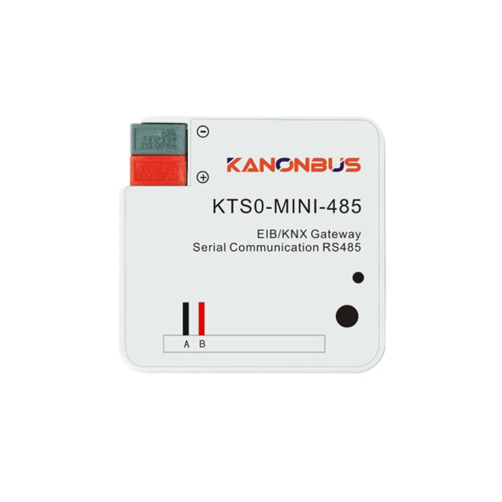 

2026 Kanontec KTS0-MINI-485 RS485 to KNX Small Serial Port Gateway Supports 46 Instructions Set for Building Automation