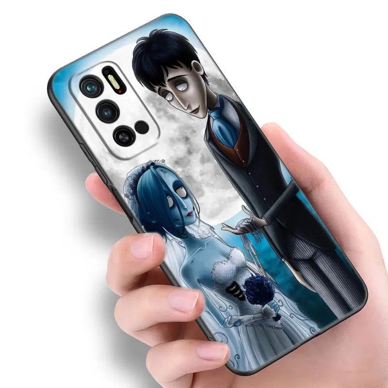 The Corpse Bride Black Silicone Phone Case For Xiaomi Redmi Note 10 11 11S 12 13 Pro 4G Plus 10S 12S 11T 5G image 4