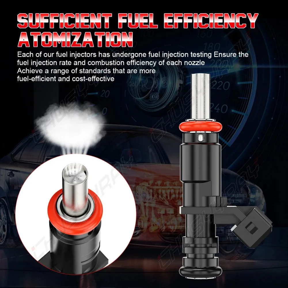 6PCS Hohe Qualität Kraftstoff Injektor 13537531634 7531634 Für BMW 328i X3 X5 Z4 128i 528i 525i 530i 325i 330i