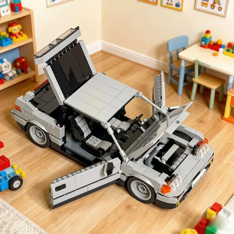 Classic Car CR-X 1163-Piece Building Blocks Sports Car Educational Toy MOC-226001 Birthday Gift Christmas Gift