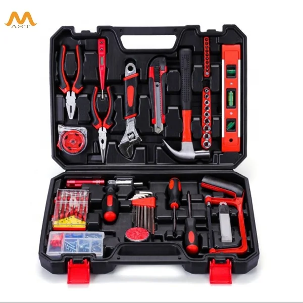 Professional custom auto car repair power hardware tools kit household electric impact drill bit electrical toolbox set