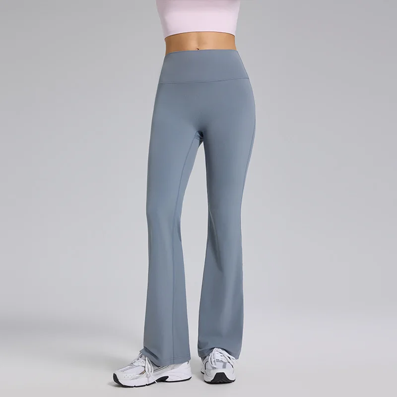 

Sean Tsing Women's Hip Lifting Flared Pants High Waisted Yoga Fitness Sports Bell-bottoms Legging Gym Workout Running Trousers